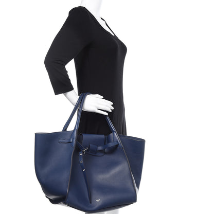 Celine Smooth Calfskin Medium Big Bag Dark Indigo 2 of 9