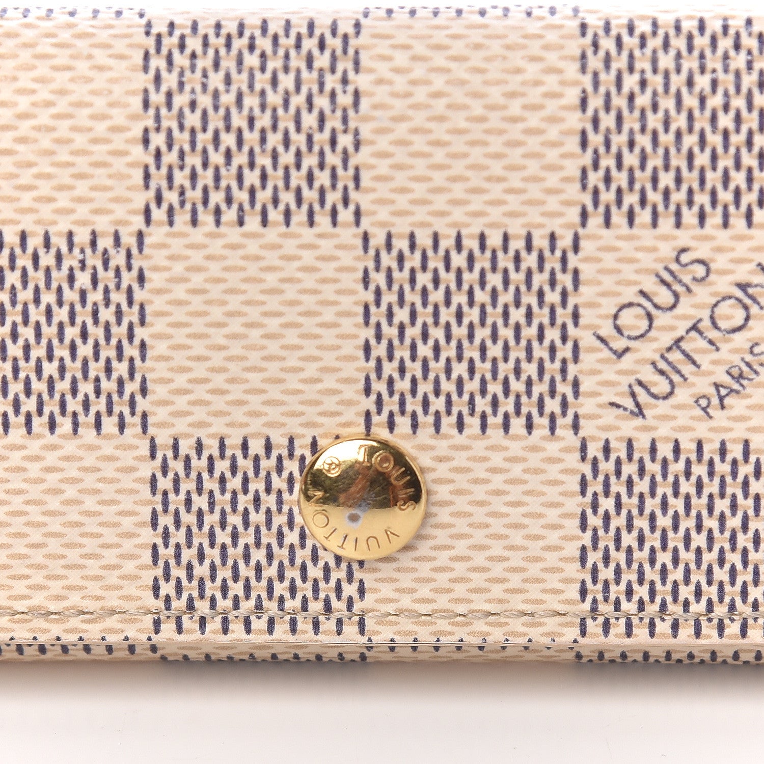 Louis Vuitton Damier Azur Multicles 4 Key Holder 5 of 8