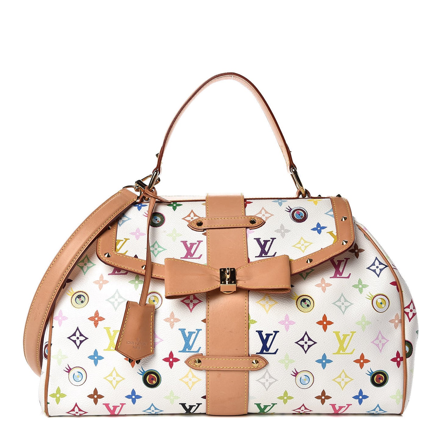 Monogram Multicolor Murakami Eye Love You White