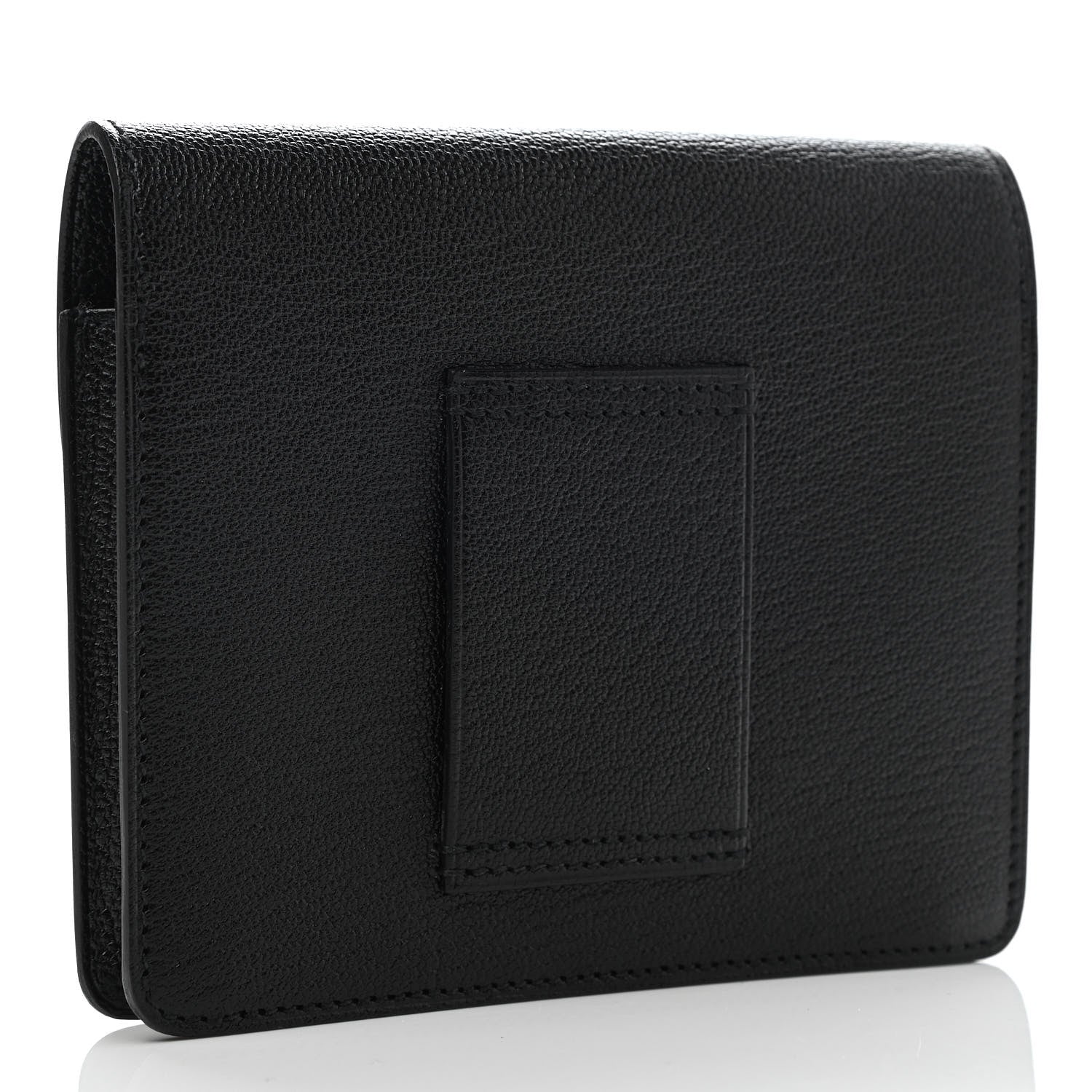 Hermes Chevre Mysore Roulis Slim Wallet Black 4 of 9