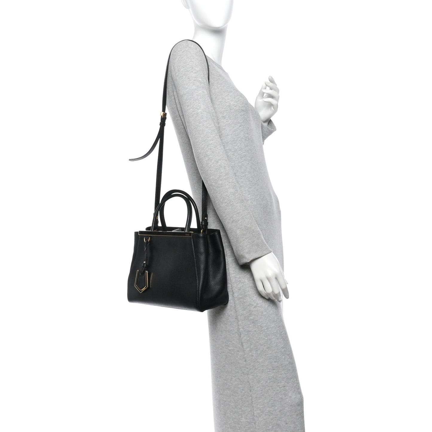 Vitello Elite Petite 2Jours Tote Black