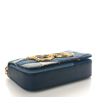 Dolce & Gabbana Denim DG Girls Shoulder Bag Blue 4 of 9
