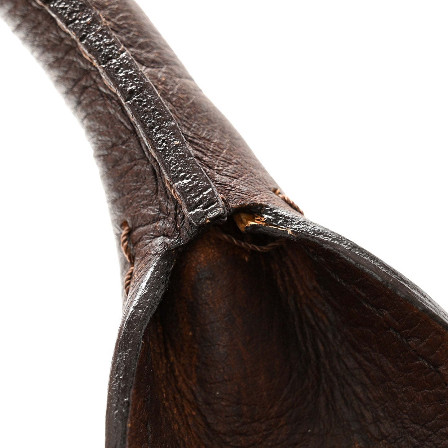 Calfskin Medium Paddington Satchel Chocolate