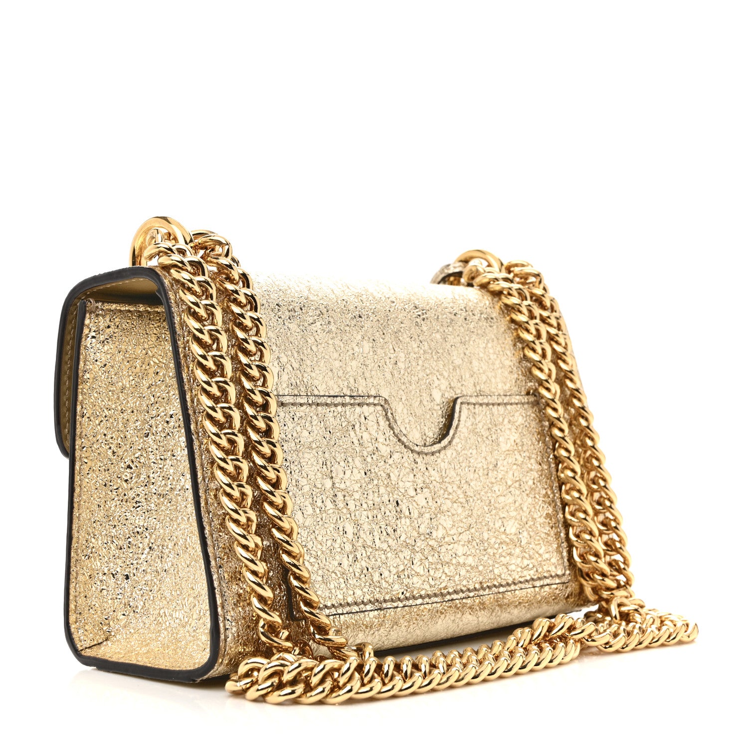 Gucci Galassia Small Padlock Shoulder Bag Platino 1783943