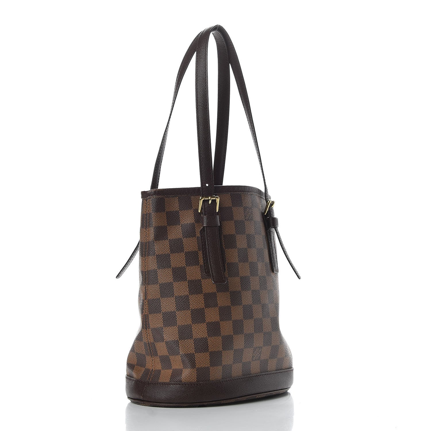 Louis Vuitton Damier Ebene Marais Bucket 23 3 of 9