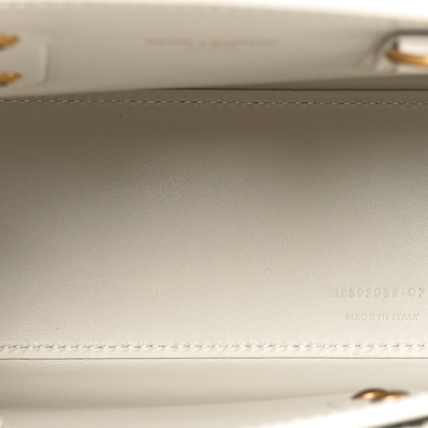 Calfskin Nano Sac De Jour Crema Soft