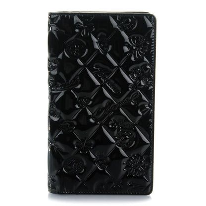 Chanel Patent Calfskin Lucky Symbols Yen Wallet Black 1 of 8