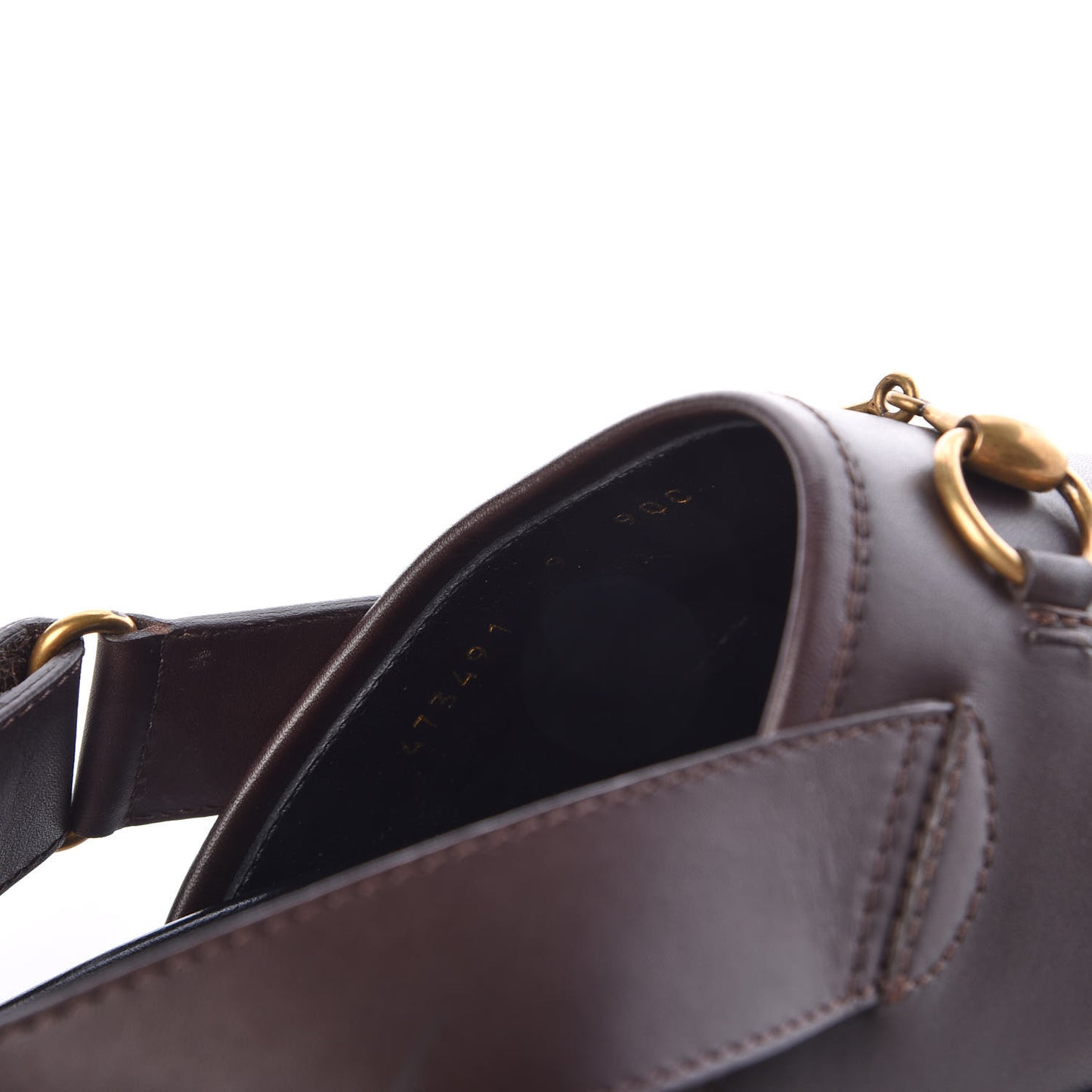 Calfskin Mens Horsebit River Slingback Slippers 9 Cocoa