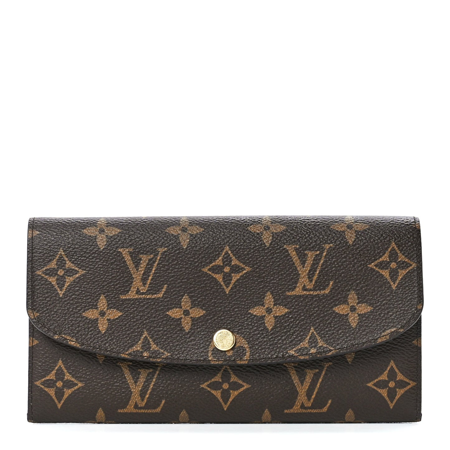 Monogram Emilie Wallet Rose Ballerine