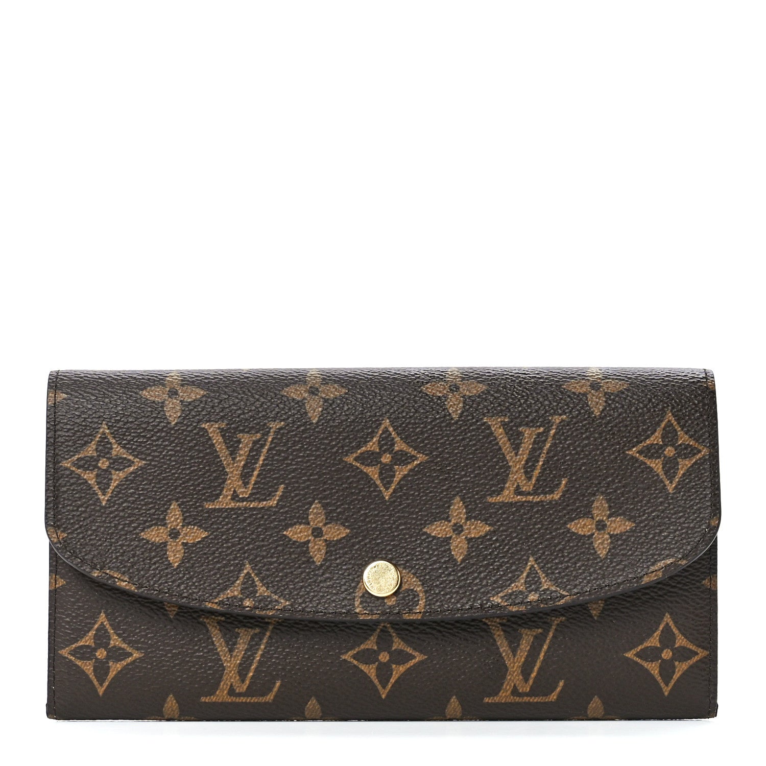 Louis Vuitton Monogram Emilie Wallet Rose Ballerine 1 of 10