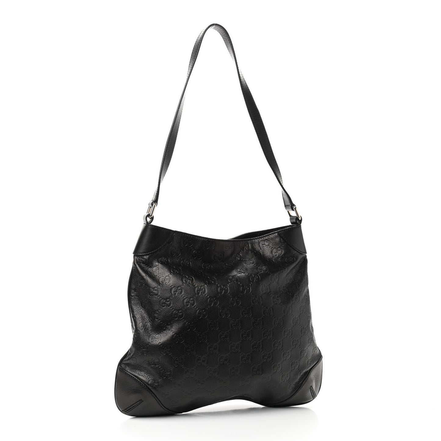 Guccissima Hobo Black