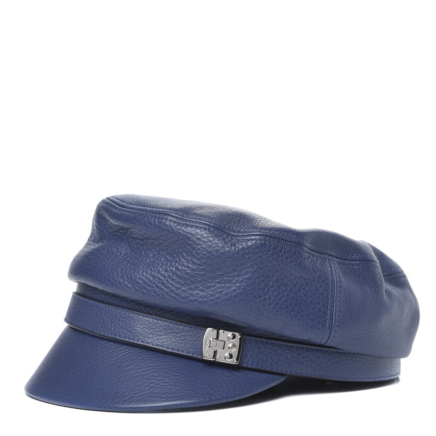 Calfskin Cellarius Hat S Washed Indigo