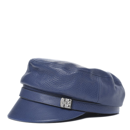 Gucci Calfskin Cellarius Hat S Washed Indigo 1 of 5