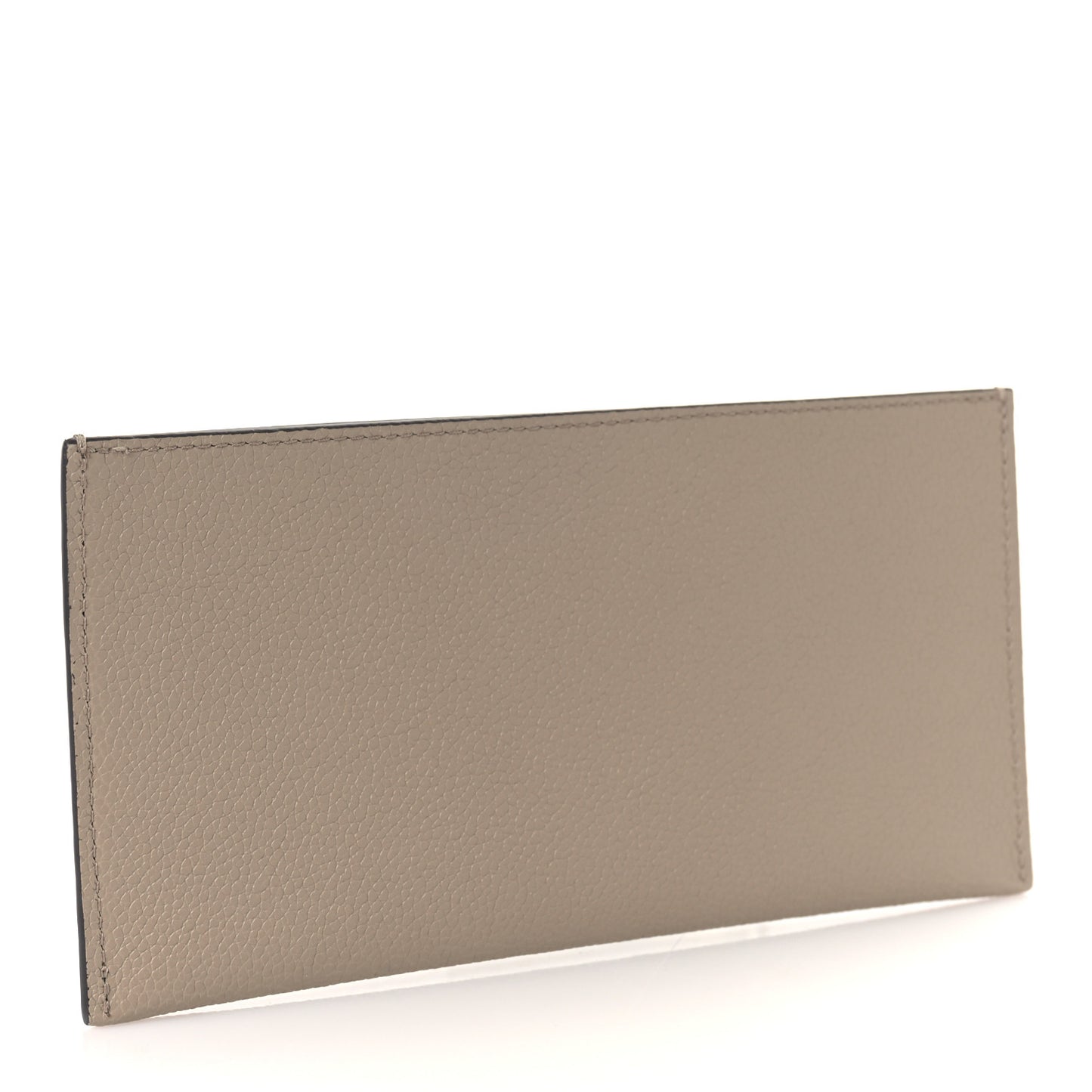 Calfskin Felicie Chain Wallet Card Holder Insert Tourterelle