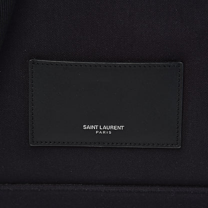 Saint Laurent Canvas Logo City Backpack Navy 7 of 12