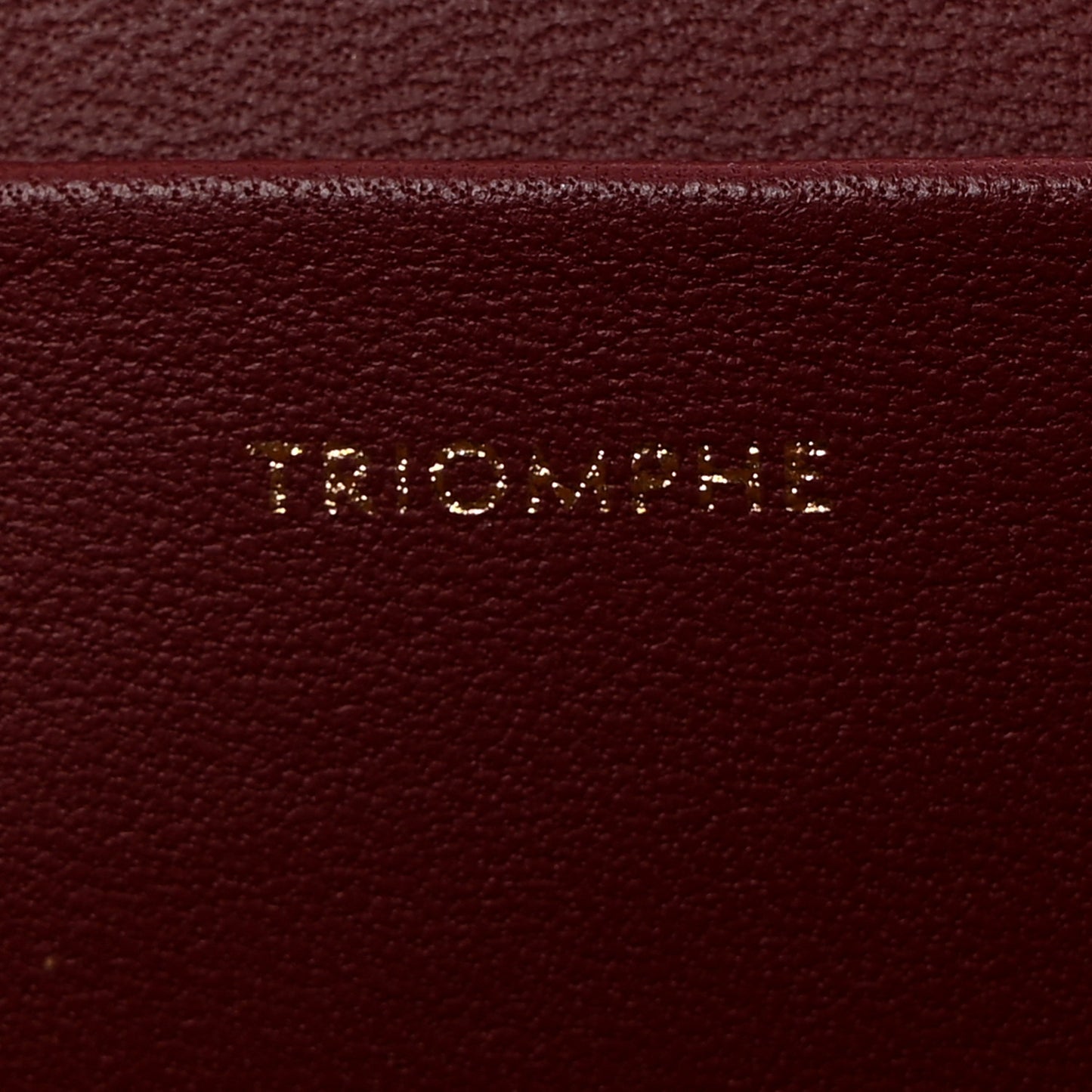 Lizard Medium Triomphe Light Burgundy