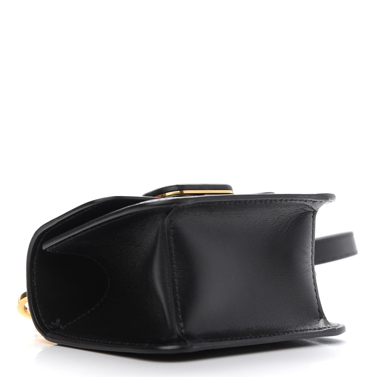 Valentino Garavani Smooth Calfskin Micro VSling Shoulder Bag Black 4 of 10