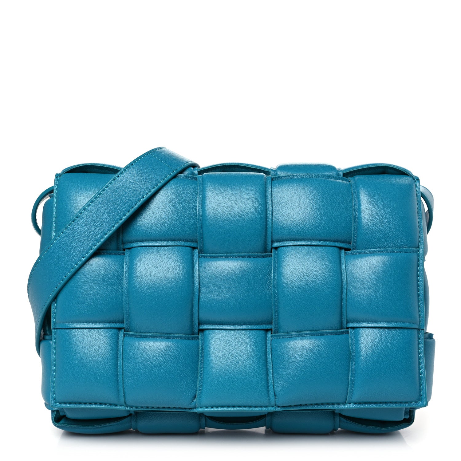 Bottega Veneta Nappa Maxi Intreccio Padded Cassette Crossbody Bag Blaster 1 of 8