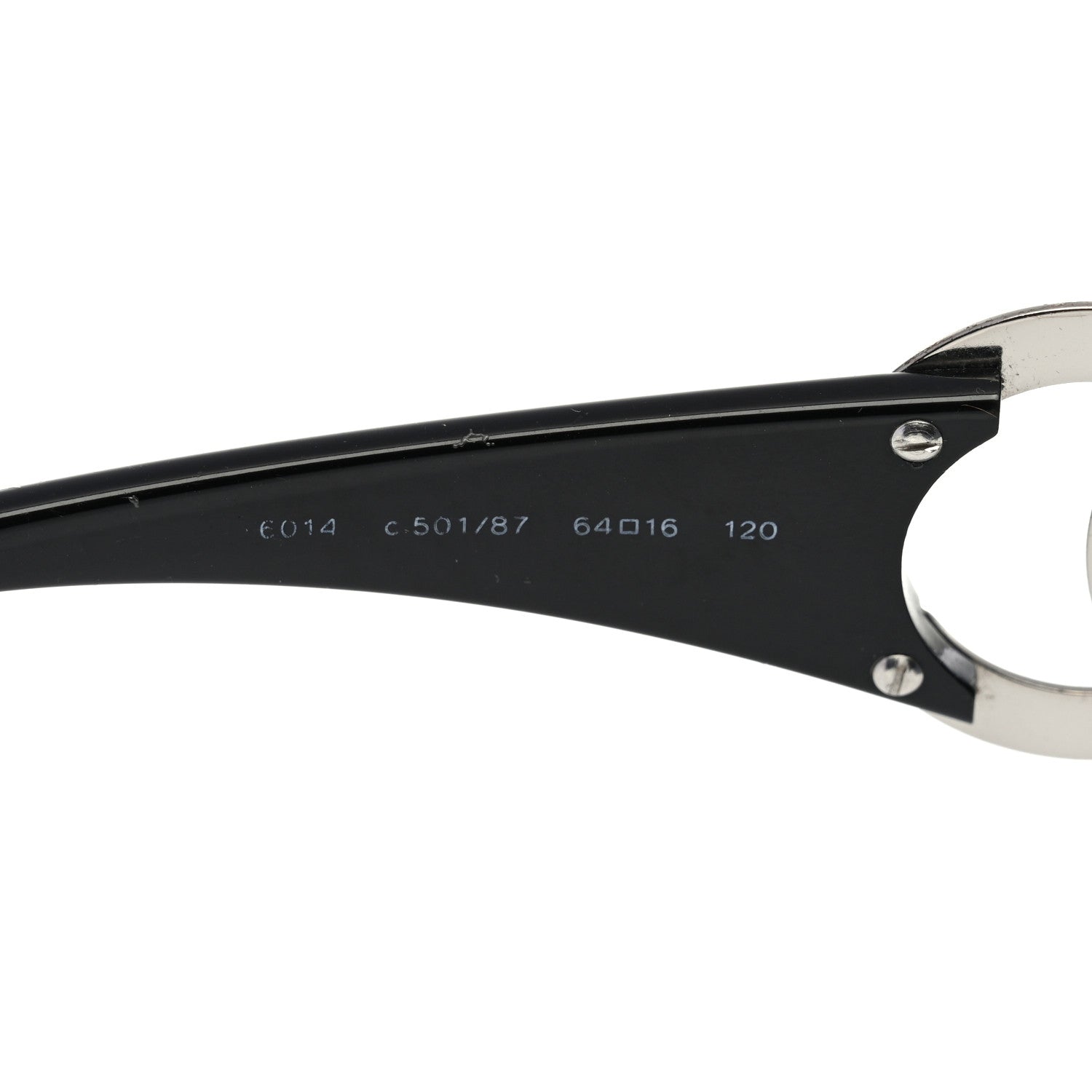 Chanel Acetate CC Sunglasses 6014 Black 5 of 10