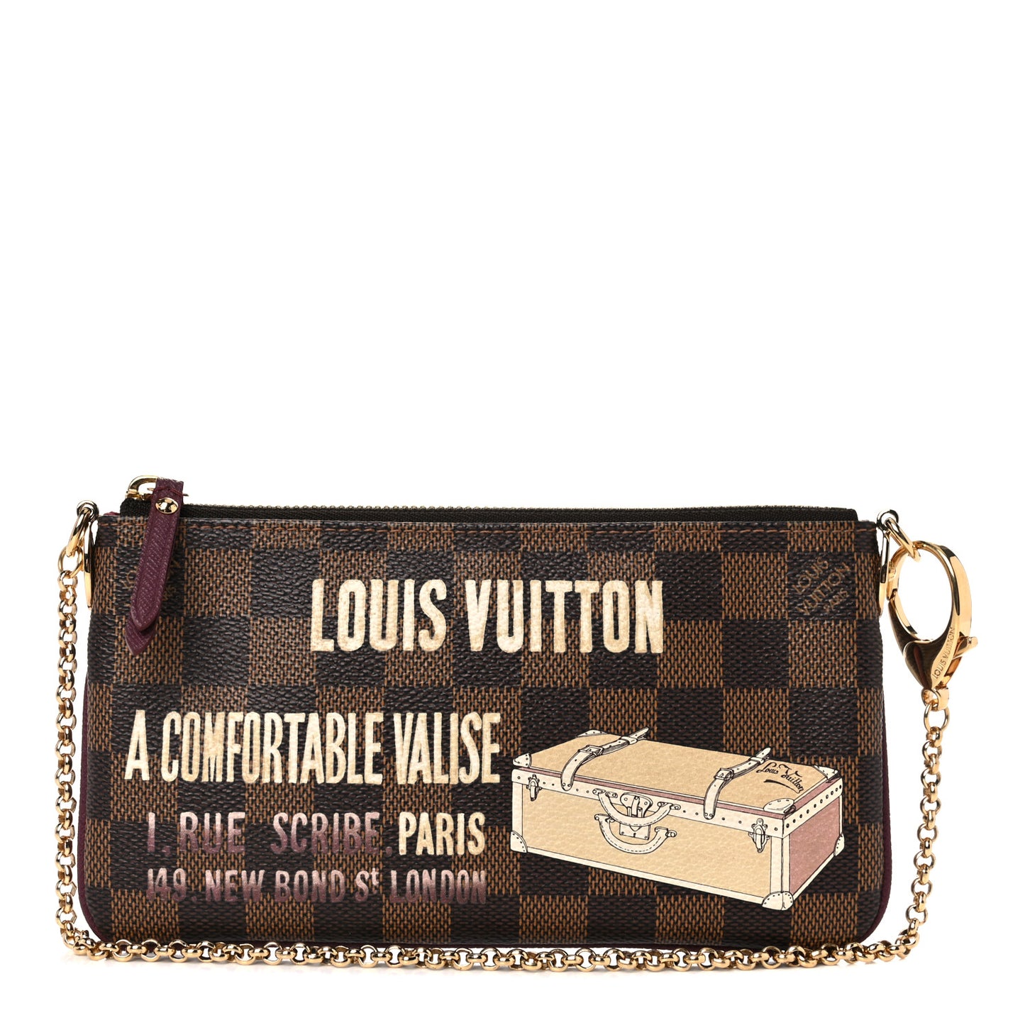 Damier Ebene Milla MM Trunk Pochette