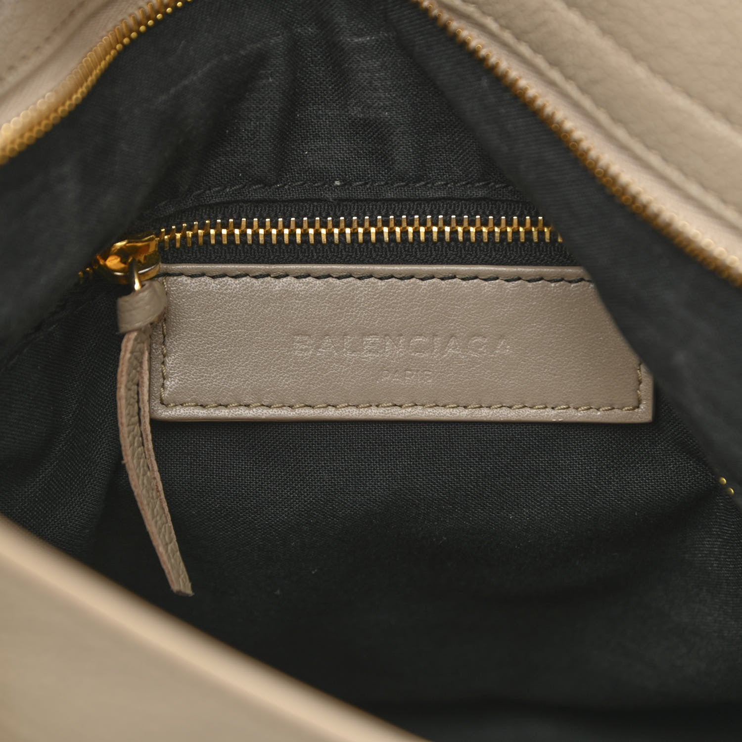 Balenciaga Chevre Gold Metallic Edge Hardware S City Beige Dune Argille 5 of 10