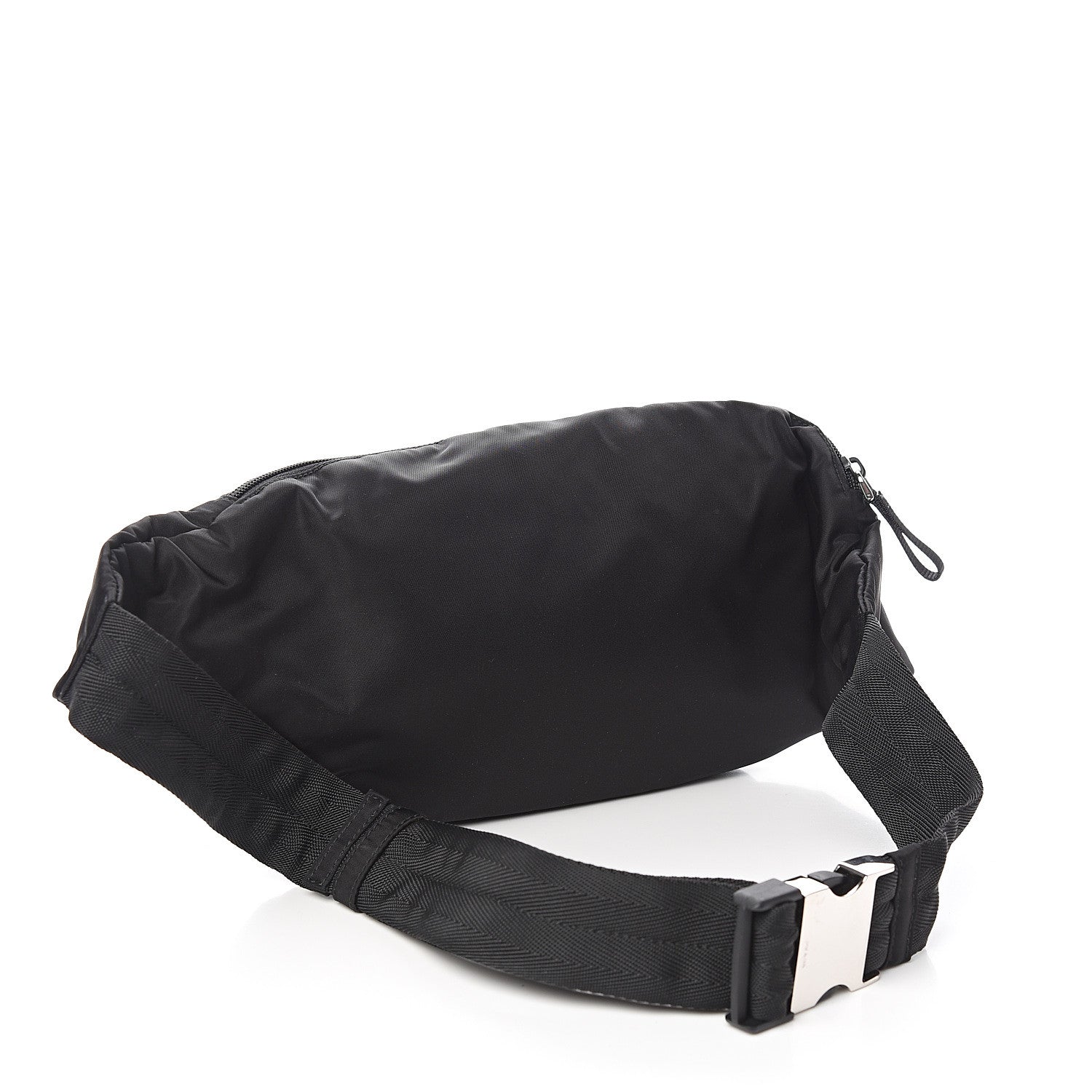 Prada Tessuto Nylon Belt Bag Black 2 of 9