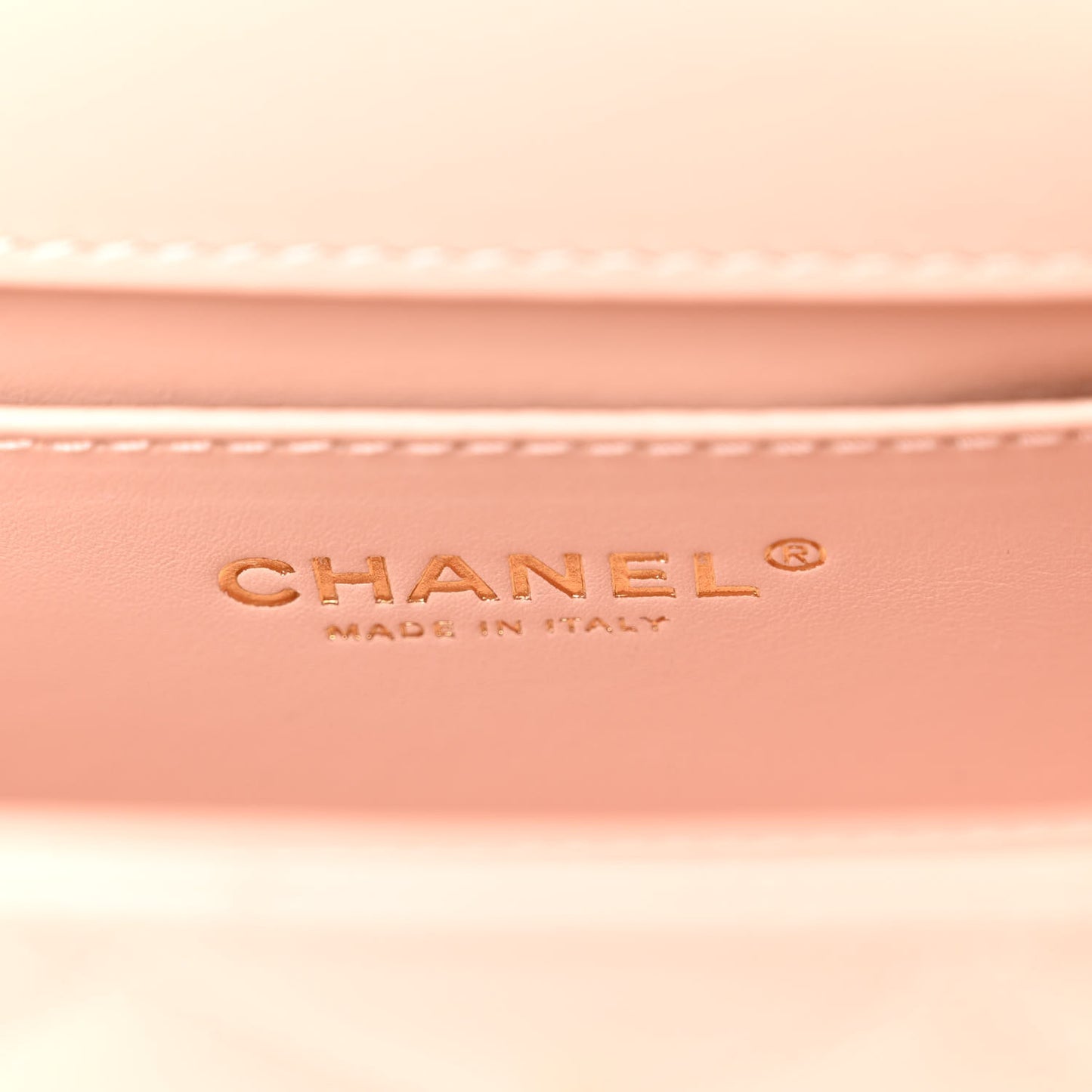 Calfskin Quilted Mini Perfect Fit Flap Light Pink
