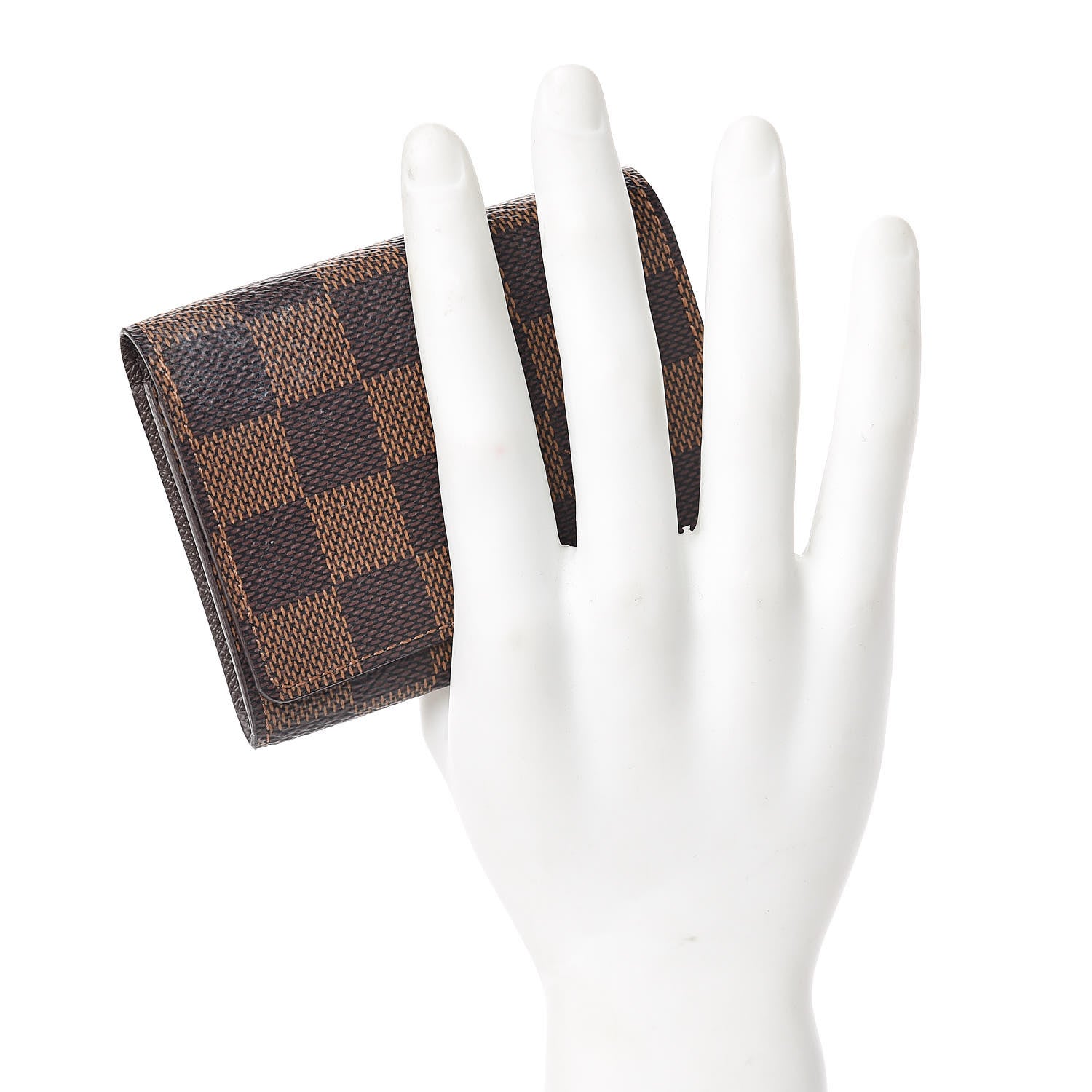 Louis Vuitton Damier Ebene Business Card Holder 2 of 7