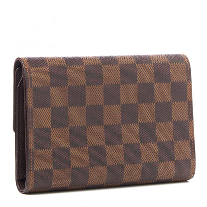 Louis Vuitton Damier Ebene Porte Tresor Etui Papier Wallet 2 of 7