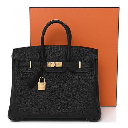 Hermes Togo Birkin 25 Black 21 of 21