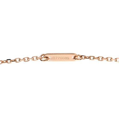 Van Cleef & Arpels 18K Rose Gold Sweet Alhambra Pendant Necklace 6 of 7