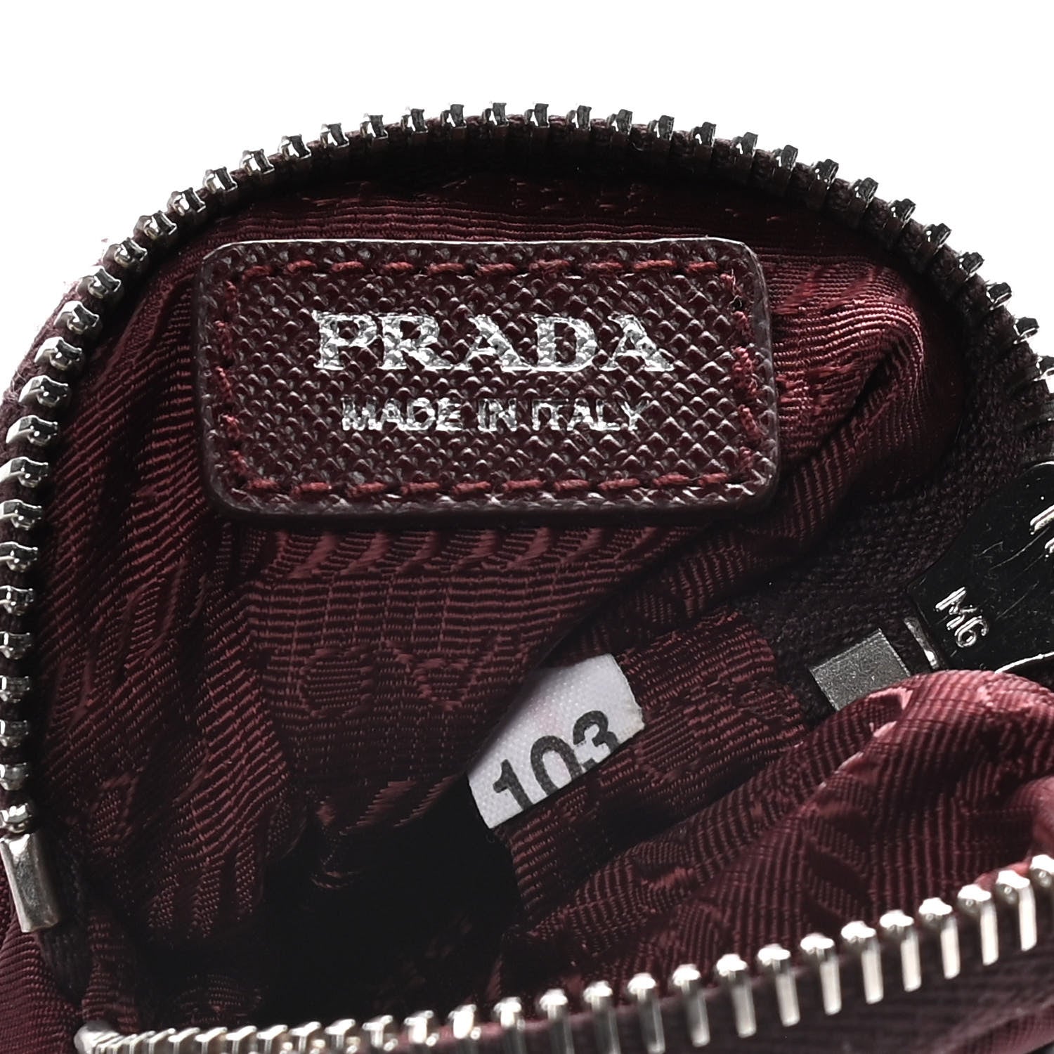 Prada Tessuto Nylon Re-Edition 2005 Shoulder Bag Granato 8 of 14