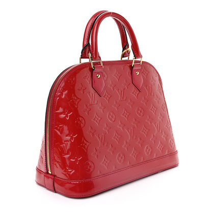 Louis Vuitton Vernis Alma PM Pomme D'Amour 2 of 13