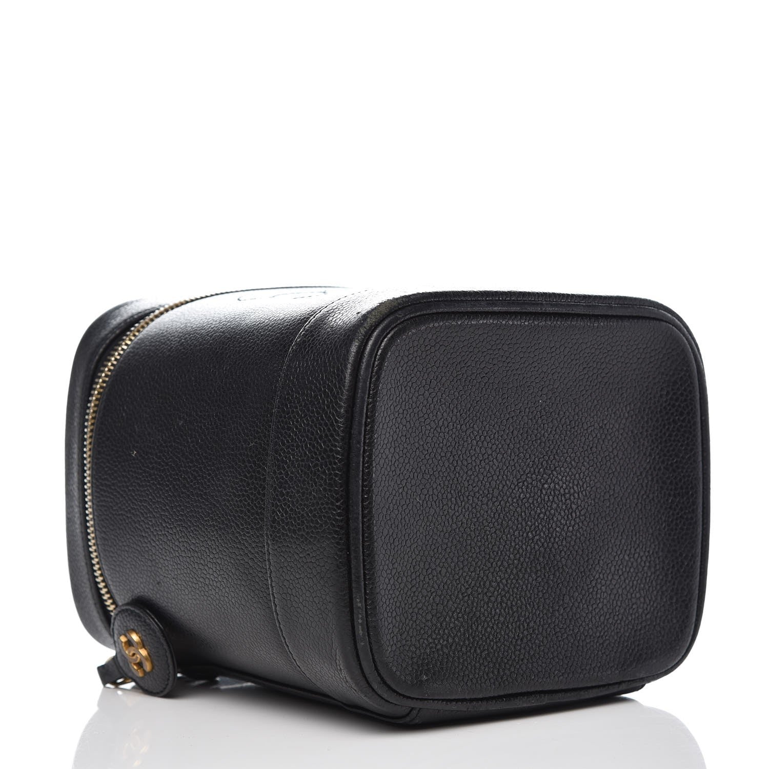 Chanel Caviar Cosmetic Vanity Bag Black 4 of 15