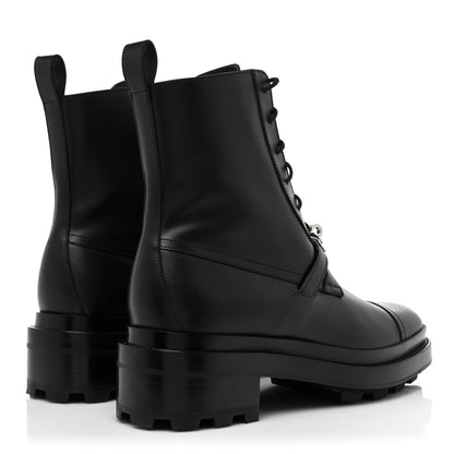 Hermes Glossed Calfskin Funk Ankle Boots 39.5 Black 4 of 10