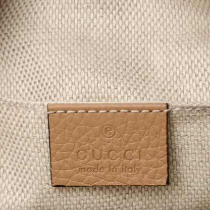 Gucci Pebbled Calfskin Small Soho Disco Bag Camelia 6 of 7
