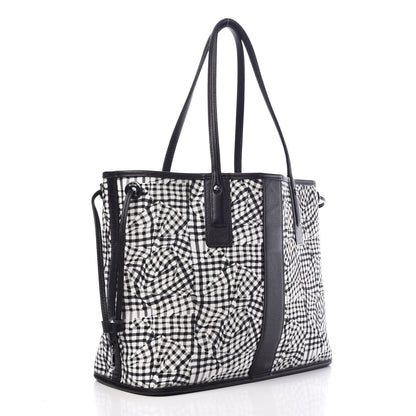 MCM Visetos Medium Liz Reversible Shopper Tote Black 7 of 14