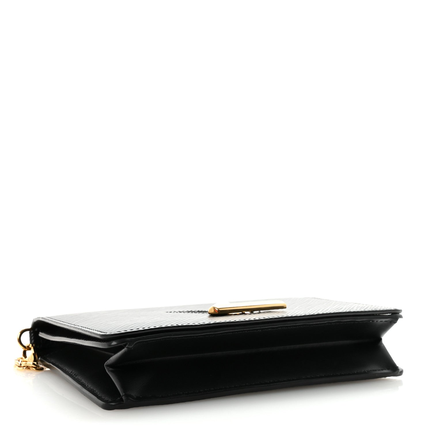 Louis Vuitton Epi Twist Belt Chain Wallet Black 4 of 9