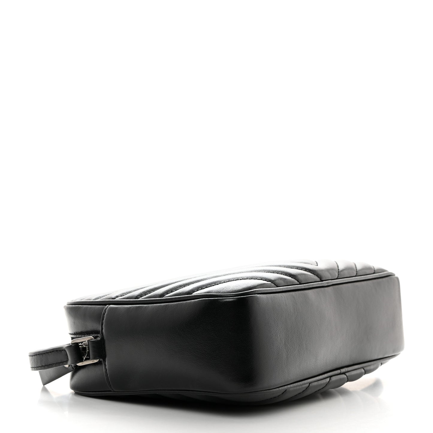 Calfskin Matelasse Monogram Lou Camera Bag Black