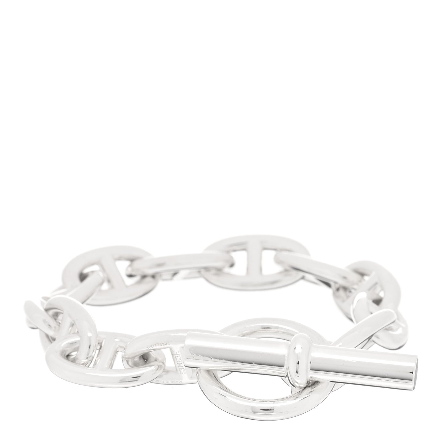 Sterling Silver GM Chaine d'Ancre Bracelet