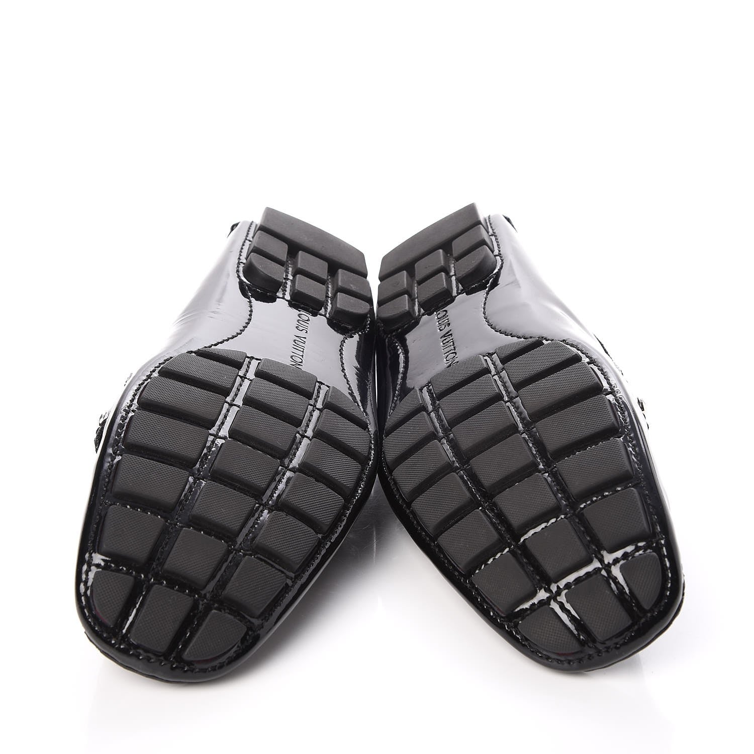 Louis Vuitton Patent Mens Monte Carlo Loafers 10 Black 6 of 13