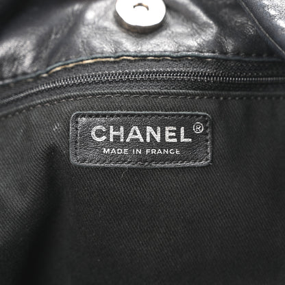 Chanel Lambskin Sensual Hobo Black 6 of 10