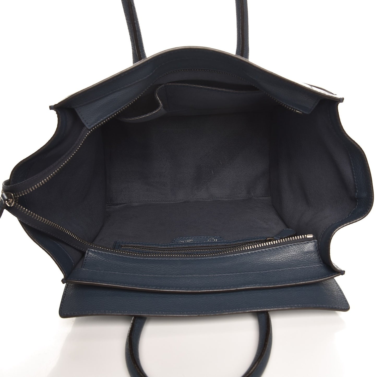Drummed Calfskin Mini Luggage Orage