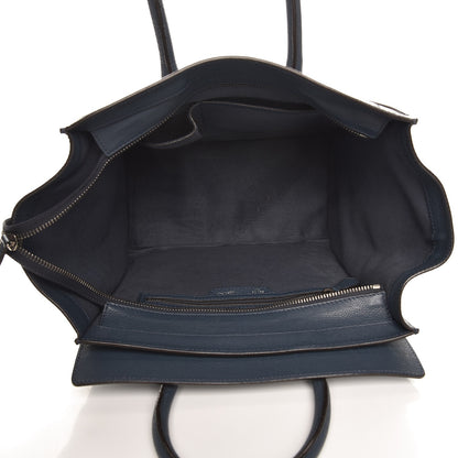 Celine Drummed Calfskin Mini Luggage Orage 5 of 12