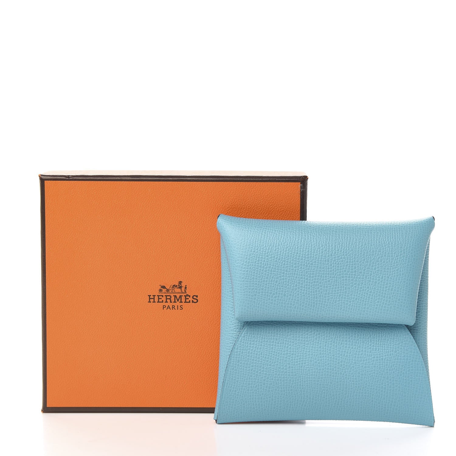 Hermes Epsom Bastia Coin Purse Bleu Du Nord 7 of 7