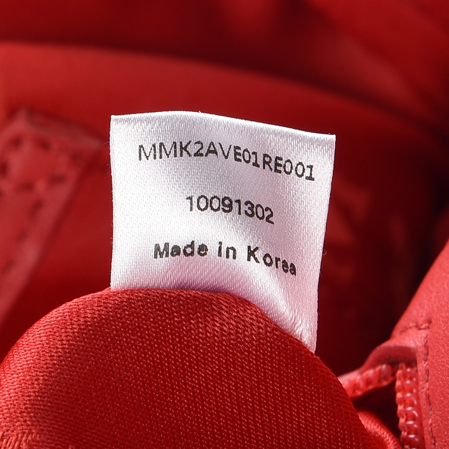 MCM Visetos Medium Sprinkle Stud Stark Backpack Red 8 of 11