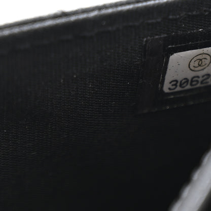 Chanel Lambskin Quilted Chanel 19 Flap Wallet Black 8 of 8