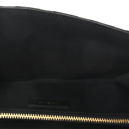 Versace Lambskin Quilted Medusa Wallet on Chain Crossbody Black 5 of 8