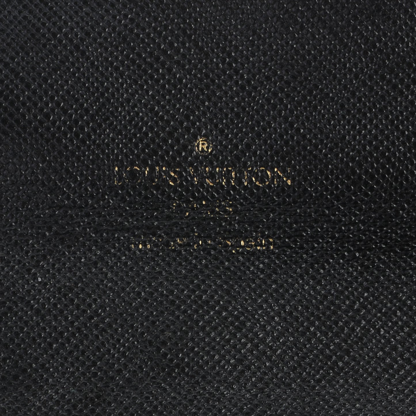 Mini Monogram Porte Tresor International Wallet Black