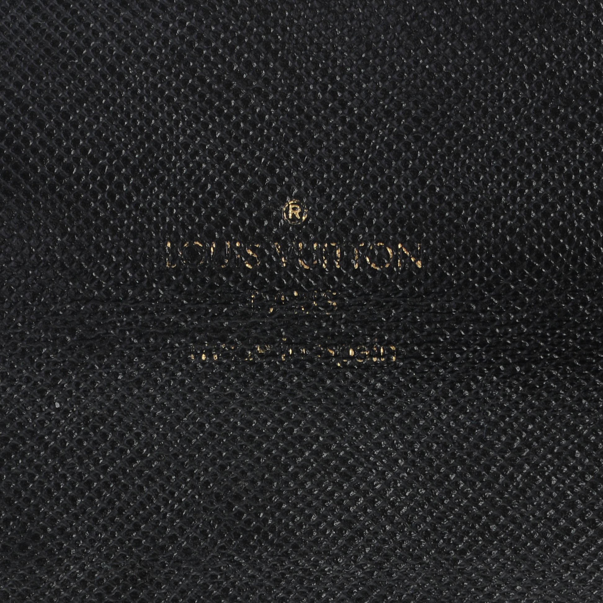Louis Vuitton Mini Monogram Porte Tresor International Wallet Black 5 of 6